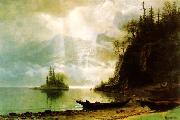 Albert Bierstadt The Island oil painting on canvas